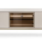 Έπιπλο τηλεόρασης Sento Λευκό Kazmir 154x39x56cm