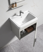 ΣΕΤ ΠΑΓΚΟΥ THALEIA 43cm χρ.SILVER GREY ΠΟΛΥΑΙΘΥΛΕΝΙΟ (HDPE High Density) - Image 2