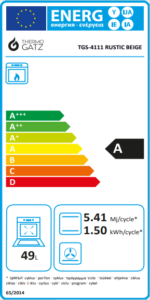 ΚΟΥΖΙΝΑ ΑΕΡΙΟΥ TGS 4111 RUSTIC BEIGE MULTIGAS - Image 7
