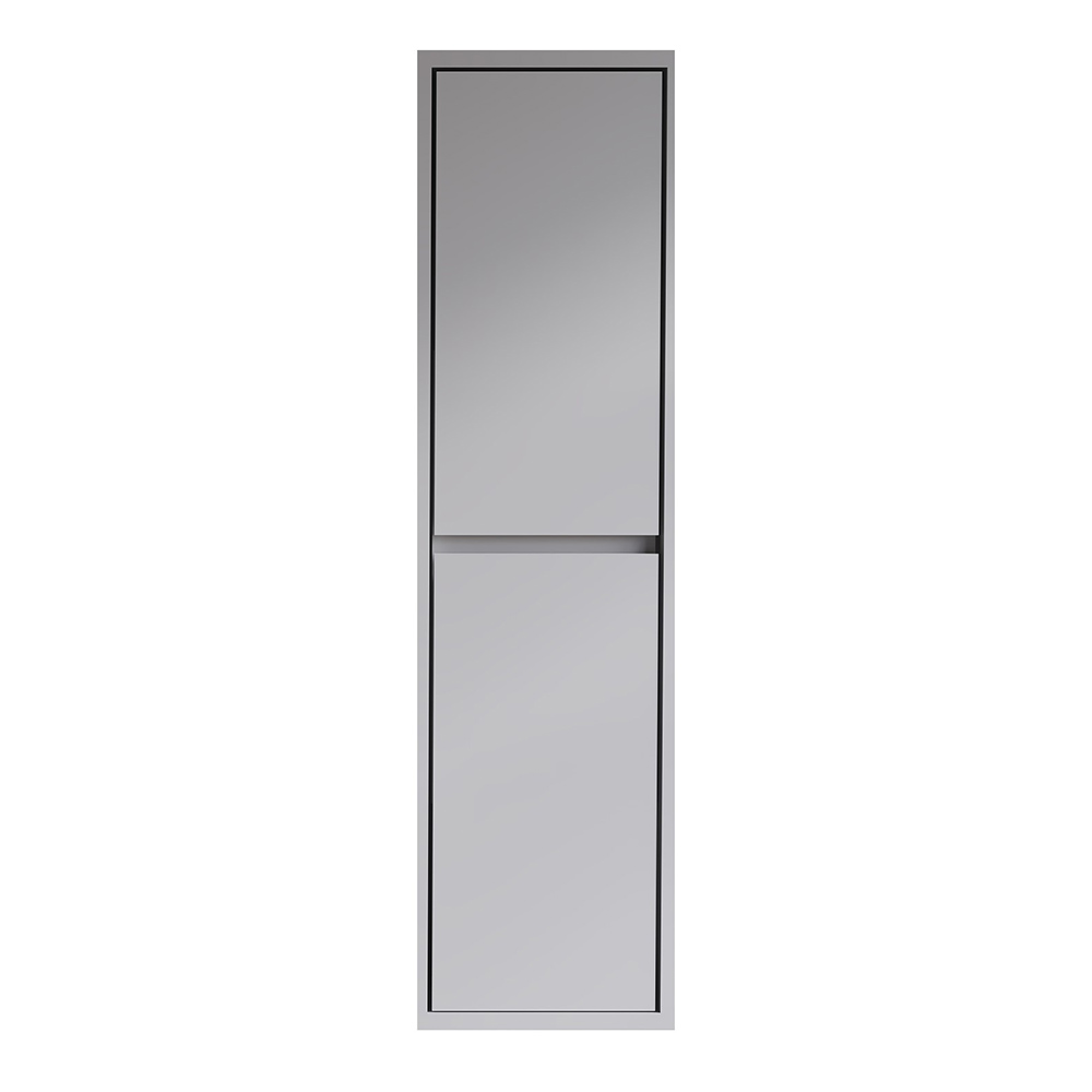 YVONNESIDE-CABINET Στήλη YVONNE Κρεμαστή 35cm. χρ.GREY 3CYVO035GR - Image 1