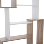 ΒΙΒΛΙΟΘΗΚΗ SHAY HM8768.01 85X22X140 ΛΕΥΚΟ - Image 6