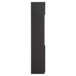 ΒΙΒΛΙΟΘΗΚΗ ΓΡΑΦΕΙΟΥ ΕΠΑΓΓΕΛΜΑΤΙΚΗ ROSEWOOD HM2089 ΜΕΛΑΜΙΝΗ ΓΚΡΙ-WENGE 80Χ40Χ200Υεκ. - Image 4
