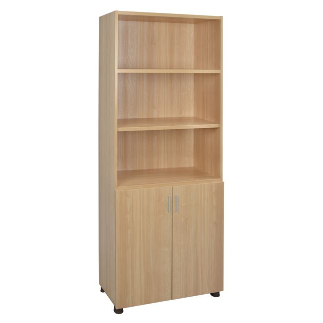 bibliothiki-grafeioy-epaggelmatiki-oxia- ΒΙΒΛΙΟΘΗΚΗ ΓΡΑΦΕΙΟΥ VANCE ΕΠΑΓΓΕΛΜΑΤΙΚΗ ΟΞΙΑ HM2055.11 80Χ40Χ190Υ εκ. - Image 1