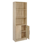 ΒΙΒΛΙΟΘΗΚΗ ΜΕΛΑΜΙΝΗΣ ENSLEY HM2027.02 SONAMA 60X30X180 εκ. - Image 4