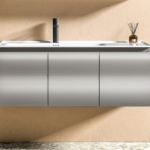 ΣΕΤ ΠΑΓΚΟΥ HERA 100cm χρ.LIGHT GREY ΠΟΛΥΑΙΘΥΛΕΝΙΟ (HDPE High Density)