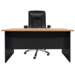 ΓΡΑΦΕΙΟ ΕΠΑΓΓΕΛΜΑΤΙΚΟ ABELINA 150x75x75 HM2016.01 ΓΚΡΙ-ΟΞΙΑ - Image 4