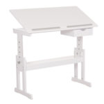 ΓΡΑΦΕΙΟ/ΣΧΕΔΙΑΣΤΗΡΙΟ ASCENT HM18289 MDF ΣΕ ΛΕΥΚΟ 109x55x87,5Υεκ - Image 3