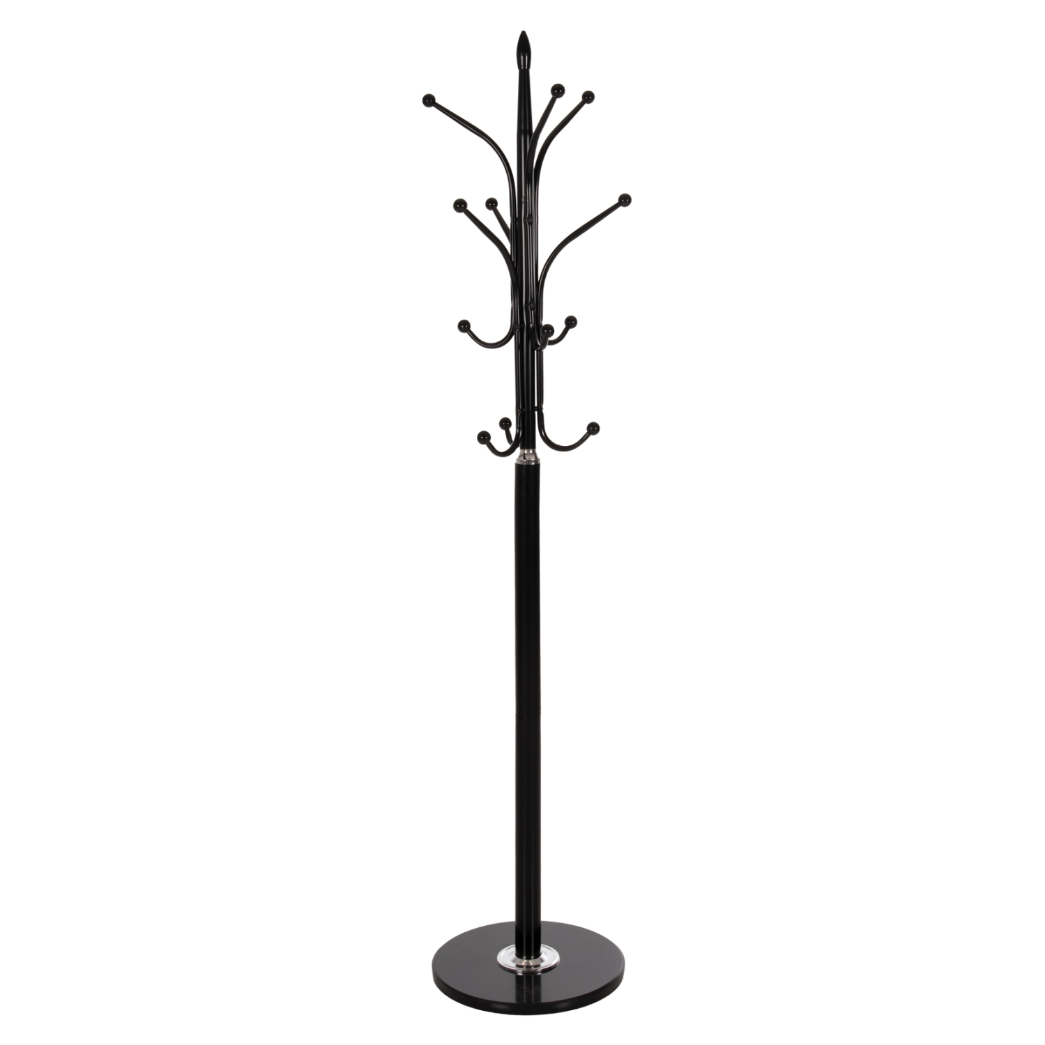 kalogeros-fb9957301-metallikos-13-simeio ΚΑΛΟΓΕΡΟΣ HM9573.01 ΜΕΤΑΛΛΙΚΟΣ 13 ΣΗΜΕΙΩΝ ΣΕ ΜΑΥΡΟ ΧΡΩΜΑ Φ37x180Yεκ. - Image 1