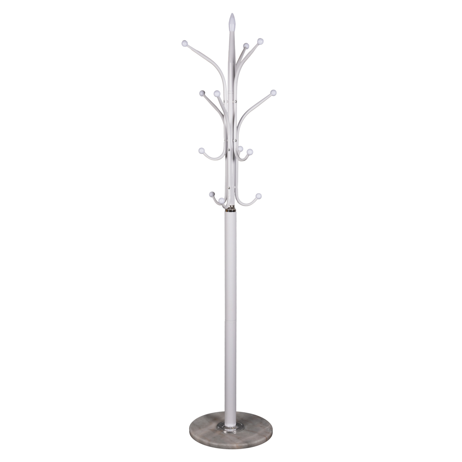 kalogeros-fb9957302-metallikos-13-simeio ΚΑΛΟΓΕΡΟΣ HM9573.02 ΜΕΤΑΛΛΙΚΟΣ 13 ΣΗΜΕΙΩΝ ΣΕ ΛΕΥΚΟ ΧΡΩΜΑ Φ37x180Yεκ. - Image 1