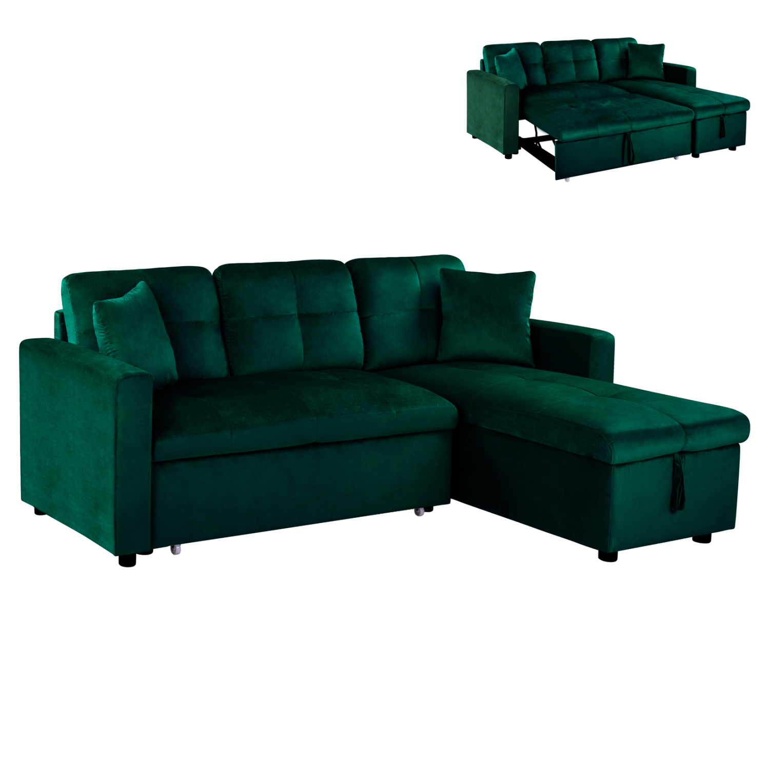 kanapes-gonia-krebati-beloydo-kyparissi- ΚΑΝΑΠΕΣ ΓΩΝΙΑ ΚΡΕΒΑΤΙ WAYNE 224x147x85Υεκ. HM3028.13 ΒΕΛΟΥΔΟ ΚΥΠΑΡΙΣΣΙ - Image 1