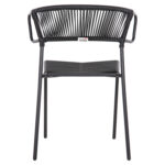 ΚΑΡΕΚΛΑ SUKI HM6053.02 ΜΕΤΑΛΛO KAI ΣΥΝΘΕΤΙΚΟ RATTAN ΣΕ ΜΑΥΡΟ 54x62x80Υεκ - Image 6