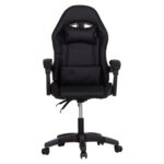 ΚΑΡΕΚΛΑ GAMING STRATUS HM1231.01 ΜΑΥΡΟ PVC--ΜΕ ΜΑΞIΛΑΡΑΚΙΑ ΜΕΣΗΣ/ΚΕΦΑΛΗΣ 60x59x117Υεκ - Image 3