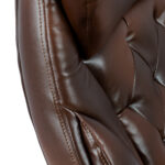 ΚΑΡΕΚΛΑ ΓΡΑΦΕΙΟΥ LANISHA HM1099.09 PU ΣΕ ΚΑΦΕ 65x73x125Υεκ - Image 6