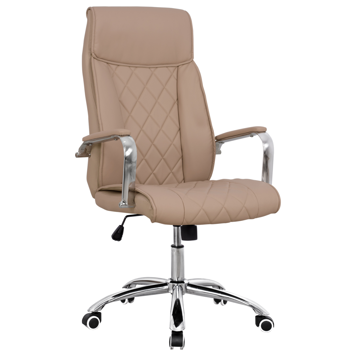 karekla-grafeioy-dieythyntiki-fb9110407-2 ΚΑΡΕΚΛΑ ΓΡΑΦΕΙΟΥ SHAILA HM1104.07 ΣΕ ΧΡΩΜΑ ΕΚΡΟΥ 64x68x116-123Υεκ. - Image 1