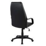 ΚΑΡΕΚΛΑ ΓΡΑΦΕΙΟΥ GAMING SIVIR HM1001.01 ΜΕ  ΜΑΥΡΟ PU 59x 60x115 εκ. - Image 4