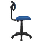 ΚΑΡΕΚΛΑ ΓΡΑΦΕΙΟΥ AKHILA HM1026.06 ΜΠΛΕ ΥΦΑΣΜΑ MESH 40,5x50,5x91,5 εκ. - Image 4