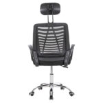 ΚΑΡΕΚΛΑ ΓΡΑΦΕΙΟΥ TRAIL2 HM1193 ΜΑΥΡΟ MESH-ΠΟΔΙ ΧΡΩΜΙΟΥ 62x59x120Yεκ. - Image 6