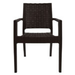 ΠΟΛΥΘΡΟΝΑ ΠΟΛΥΠΡΟΠΥΛΕΝΙΟΥ ΒΑΡΕΩΣ ΤΥΠΟΥ KAGANU DARK BROWN HM5134.09 57x55,5x89 εκ. - Image 3