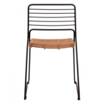 ΚΑΡΕΚΛΑ ΜΕΤΑΛΛΙΚΗ ALLEGRA HM5694 ΜΕ WICKER ΜΠΕΖ 51x54x83Υ εκ. - Image 6