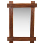 ΚΑΘΡΕΠΤΗΣ ΤΟΙΧΟΥ HM4303 ΑΝΑΚΥΚΛΩΜΕΝΟ TEAK ΣΕ ΦΥΣΙΚΟ 70x100Υεκ. - Image 3