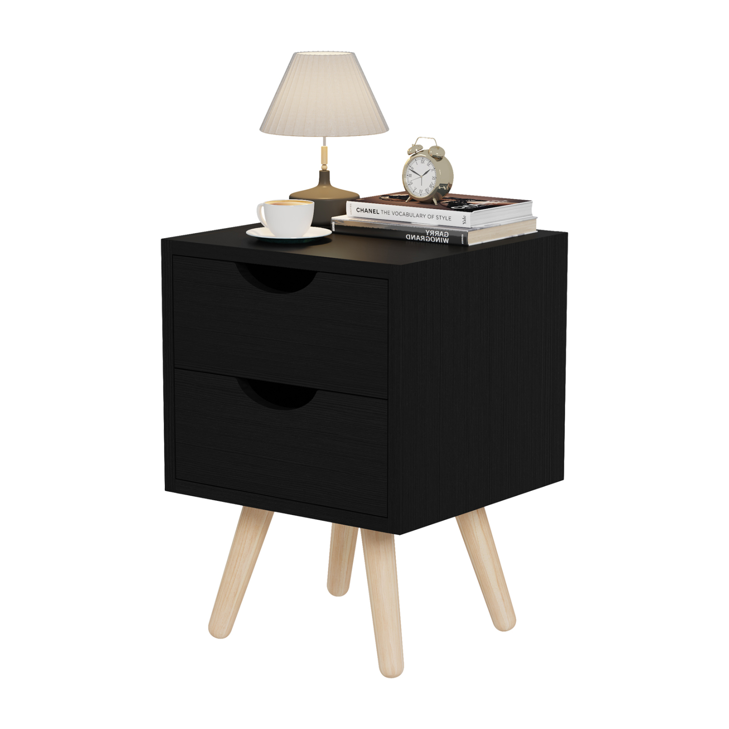 komodino-fb9247202-melamini-2-syrtaria-w ΚΟΜΟΔΙΝΟ DINKL HM2472.02 ΜΕΛΑΜΙΝΗ-2 ΣΥΡΤΑΡΙΑ-WENGE 29,5x29,5x45Υεκ - Image 1