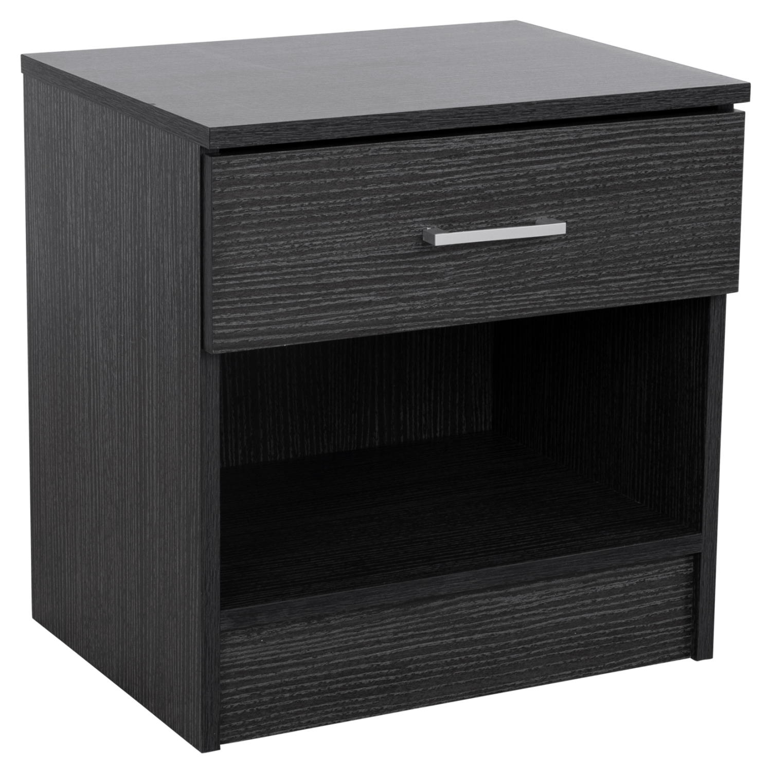 komodino-me-1-syrtari-zebrano-45x355x47y ΚΟΜΟΔΙΝΟ ΜΕ 1 ΣΥΡΤΑΡΙ LANEY ZEBRANO 45x35,5x47Υ εκ. HM2345.02 - Image 1