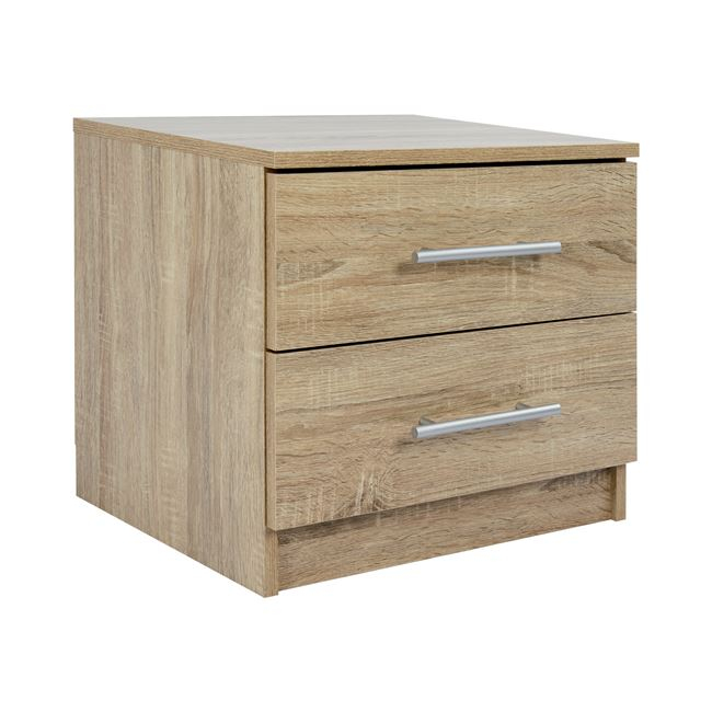 komodino-melaminis-hm222002-sonama-48x40 ΚΟΜΟΔΙΝΟ ΜΕΛΑΜΙΝΗΣ CHELSEA HM2220.02 SONAMA 48X40,5X41,5 εκ. - Image 1