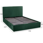 ΚΡΕΒΑΤΙ ALLIE HM584.13 160Χ200 ΜΕ ΑΠΟΘΗΚΕΥΤΙΚΟ ΧΩΡΟ ΚΥΠΑΡΙΣΣΙ - Image 3