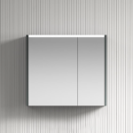 ΚΑΘΡΕΦΤΗΣ OPHELIA LED 760x660mm χρ.CARBON GREY,  ΠΟΛΥΑΙΘΥΛΕΝΙΟ (HDPE High Density)