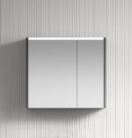 ΚΑΘΡΕΦΤΗΣ OPHELIA LED 760x660mm χρ.CARBON GREY,  ΠΟΛΥΑΙΘΥΛΕΝΙΟ (HDPE High Density)
