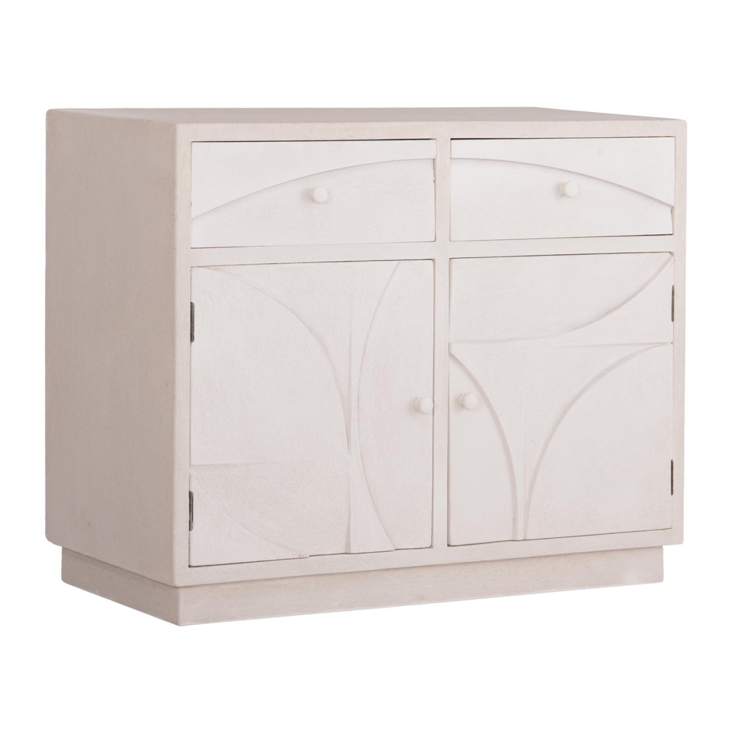 mpoyfes-fb918046-mdf-se-ypoleyko-chroma- ΜΠΟΥΦΕΣ ΣΕΙΡΑ SANTORINI HM18046 MDF ΣΕ ΥΠΟΛΕΥΚΟ ΧΡΩΜΑ-2 ΣΥΡΤΑΡΙΑ & 2 ΠΟΡΤΕΣ 107x38x82,5Υεκ. - Image 1