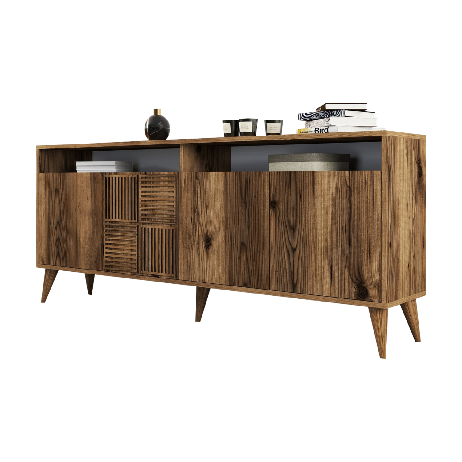 mpoyfes-melaminis-karydi-fb9943104-180x3 ΜΠΟΥΦΕΣ ΜΕΛΑΜΙΝΗΣ ΚΑΡΥΔΙ HM9431.04 180x35x78.6Υεκ. - Image 1