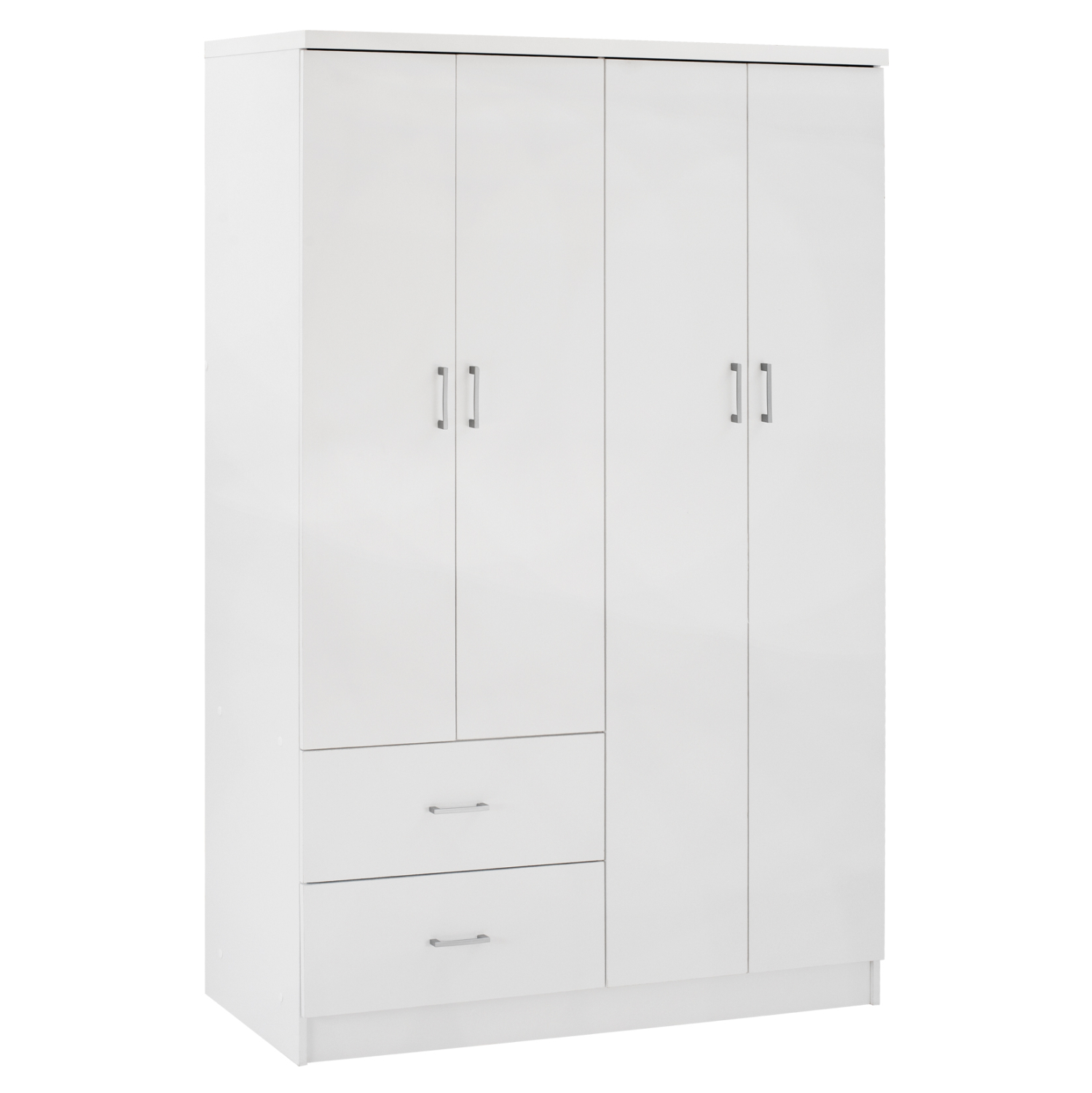 ntoylapa-4fylli-me-2-syrtaria-fb933905-l ΝΤΟΥΛΑΠΑ 4ΦΥΛΛΗ ME 2 ΣΥΡΤΑΡΙΑ BLAKELY HM339.05 ΛΕΥΚΗ 120Χ42,5Χ180,5 εκ. - Image 1