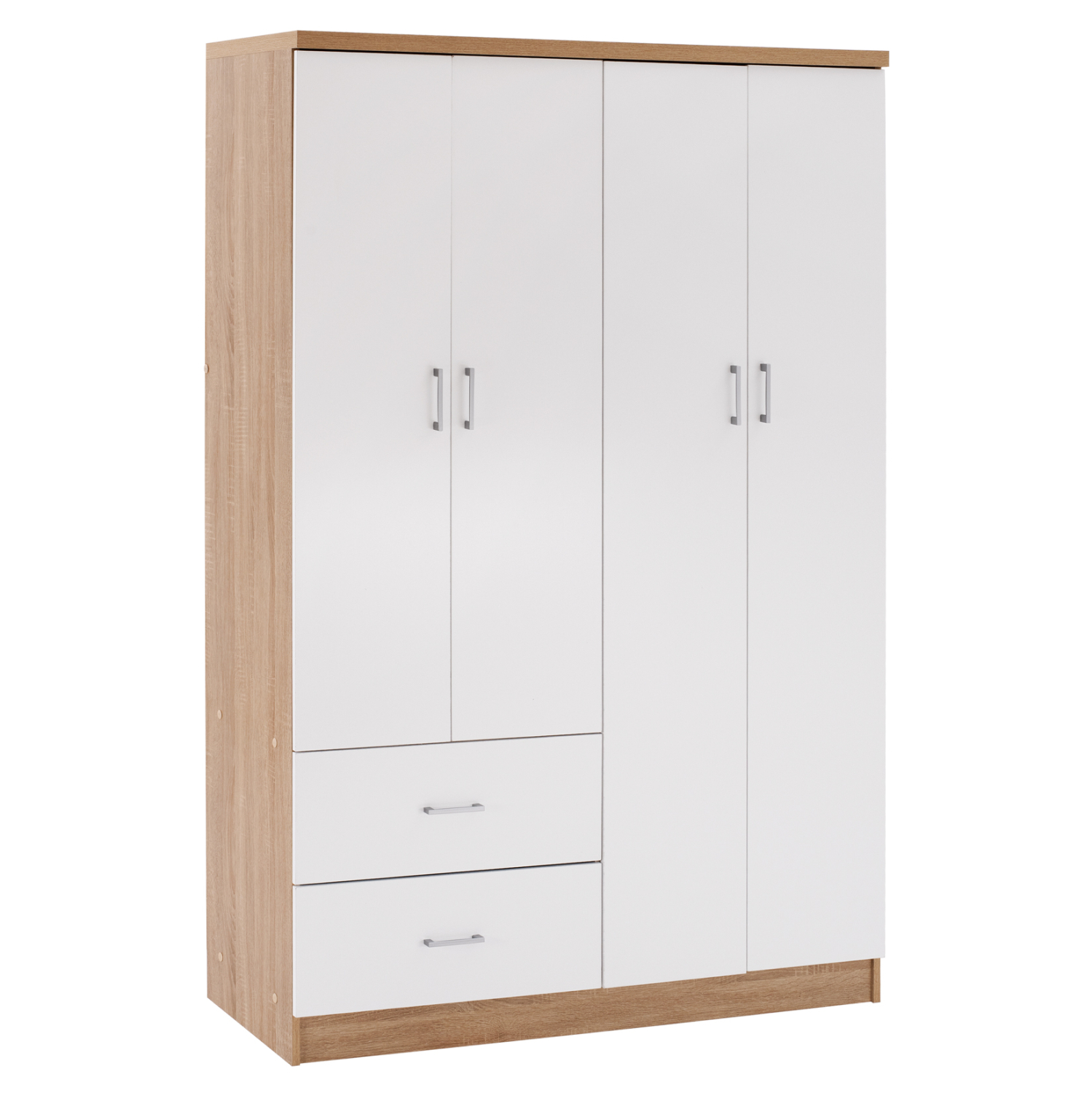 ntoylapa-4fylli-me-2-syrtaria-fb933906-s ΝΤΟΥΛΑΠΑ 4ΦΥΛΛΗ ME 2 ΣΥΡΤΑΡΙΑ BLAKELY HM339.06 SONAMA ΛΕΥΚΗ 120Χ42,5Χ180,5 εκ. - Image 1