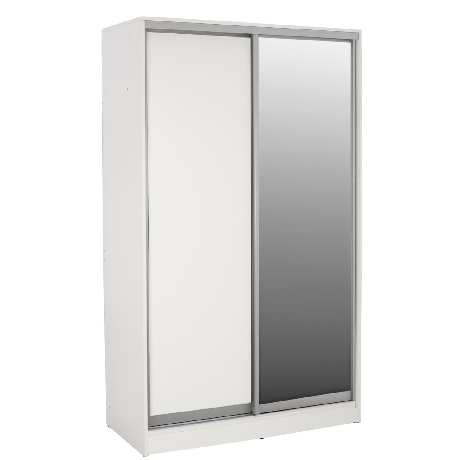 ntoylapa-syromeni-melaminis-120x60x220ye ΝΤΟΥΛΑΠΑ ΣΥΡΟΜΕΝΗ ADLER ΜΕΛΑΜΙΝΗΣ 120x60x220Yεκ. ΔΙΦΥΛΛΗ ΛΕΥΚΗ ΜΕ ΚΑΘΡΕΠΤΗ HM2460.03 - Image 1