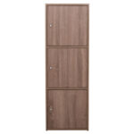 ΝΤΟΥΛΑΠΙ ΜΕ 3 ΑΠΟΘ. ΧΩΡΟΥΣ SORIANO HM9939.11 SONAMA OAK ΜΕΛΑΜΙΝΗ 40x39x119Υεκ. - Image 3