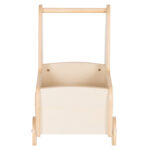 ΠΑΙΔΙΚΟ ΤΡΟΛΕΥ/ΚΑΡΟΤΣΑΚΙ RICKI HM18341.01 MDF & ΚΟΝΤΡΑΠΛΑΚΕ ΦΥΣΙΚΟ 33x45x50Υεκ - Image 3