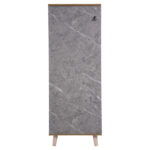ΠΑΠΟΥΤΣΟΘΗΚΗ-ΝΤΟΥΛΑΠΙ ALVARO HM8954.12 ΜΕΛΑΜΙΝΗ SONAMA-STONE TEXTURE 50Χ38Χ135Yεκ. - Image 3
