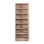 ΠΑΠΟΥΤΣΟΘΗΚΗ ΞΥΛΙΝΗ DAYANNA ΜΕ 6 ΡΑΦΙΑ 60X43X180.5εκ. SONAMA HM2379.02 - Image 3
