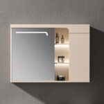 ΚΑΘΡΕΦΤΗΣ PENELOPE LED 900x700mm χρ.CREAM WHITE