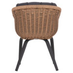 ΠΟΛΥΘΡΟΝΑ VICTUS HM6559.01 ΑΛΟΥΜΙΝΙΟ & OLEFIN ΓΚΡΙ-TWIST WICKER 60x62x76Yεκ - Image 6