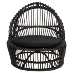 ΠΟΛΥΘΡΟΝΑ ENTROPY HM9840.03 ΦΥΣΙΚΟ RATTAN ΜΕ ΜΑΞΙΛΑΡΙ-ΜΑΥΡΟ 80x97x85Υεκ. - Image 3