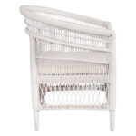 ΠΟΛΥΘΡΟΝΑ MALAWI HM9635.02 ΞΥΛΟ ΜΑΟΝΙ ΜΕ RATTAN ΛΕΥΚΟ--Β'ΔΙΑΛΟΓΗΣ 80x70x86Υεκ. - Image 4