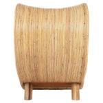 ΠΟΛΥΘΡΟΝΑ CURVY LOUNGE HM9645.01 ΑΠΟ RATTAN ΣΕ ΦΥΣΙΚΗ ΑΠΟΧΡΩΣΗ 63x128x97Y εκ. - Image 6