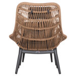 ΠΟΛΥΘΡΟΝΑ LOUNGE ΜΕ ΥΠΟΠΟΔΙΟ REMVAZZO HM6561.01 ΑΛΟΥΜΙΝΙΟ ΓΚΡΙ--WICKER 90x85x96Υεκ - Image 6