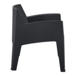 ΠΟΛΥΘΡΟΝΑ ΠΟΛΥΠΡΟΠΥΛΕΝΙΟΥ LOUNGE SLEEK HM6365.02 ΜΑΥΡΟ 62x68x73Υεκ. - Image 4