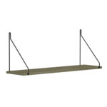 ΡΑΦΙ ΤΟΙΧΟΥ AGILAN ΜΕΛΑΜΙΝΗΣ HM9183.12 OLIVE GREY 72x20x27Y εκ. - Image 3