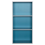 ΡΑΦΙΕΡΑ ΤΟΙΧΟΥ CUBICON HM9941.05 ΜΠΛΕ-ΛΕΥΚΗ ΜΕΛΑΜΙΝΗ 38,5x23,5x80Υεκ. - Image 3