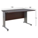 ΣΕΤ ΓΡΑΦΕΙΟΥ 2ΤΜΧ ΣΕ ΧΡΩΜΑ WENGE HM10214.02 - Image 2