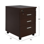 ΣΕΤ ΓΡΑΦΕΙΟΥ 2ΤΜΧ ΣΕ ΧΡΩΜΑ WENGE HM10214.02 - Image 3